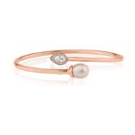 Bracelet romantique en Argent 925 finition Or Rose